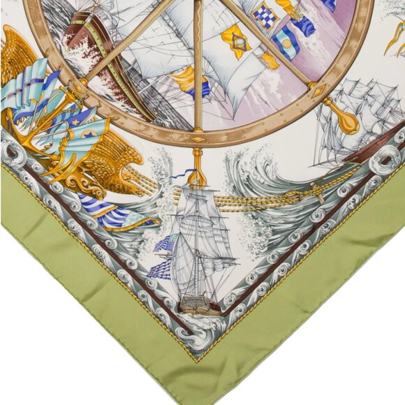 Authentic Hermes Silk Scarf - Picture 2 of 10